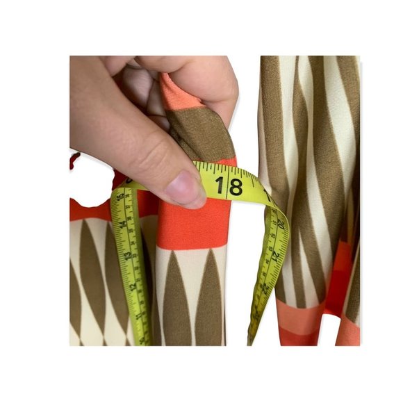 Eliza J Boat Neck Print Long Sleeve Dress *Medium - Picture 7 of 10